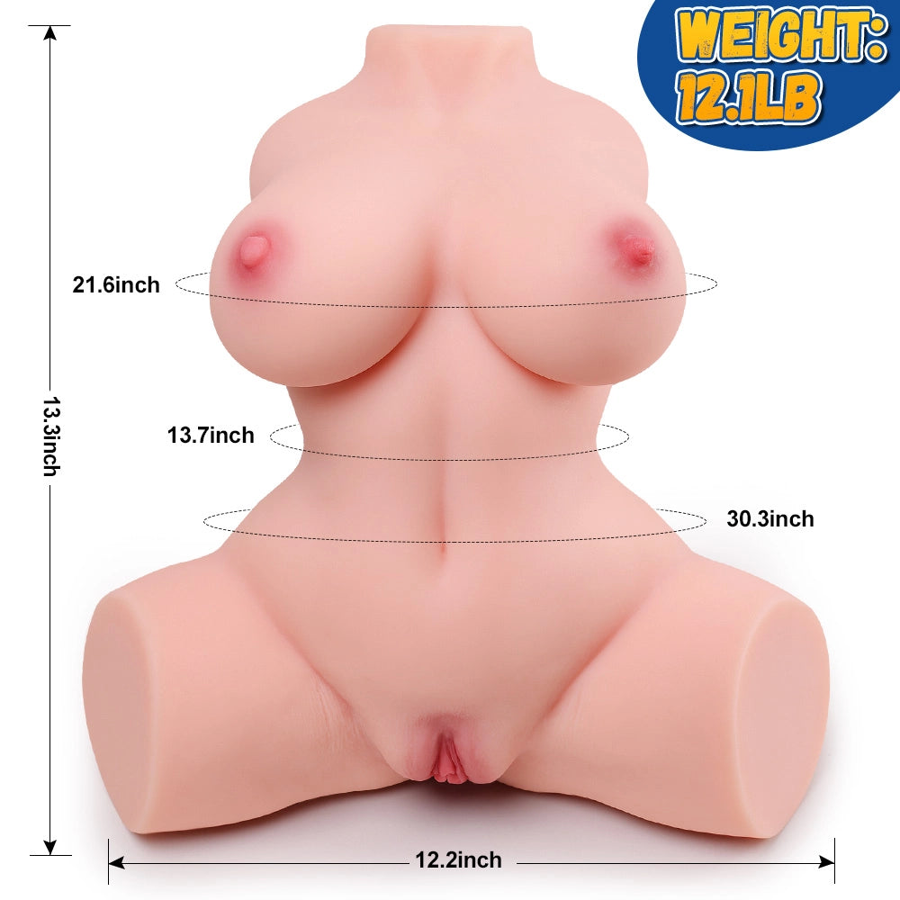 Lilina-12.1LB Realistic Sex Torso For Men